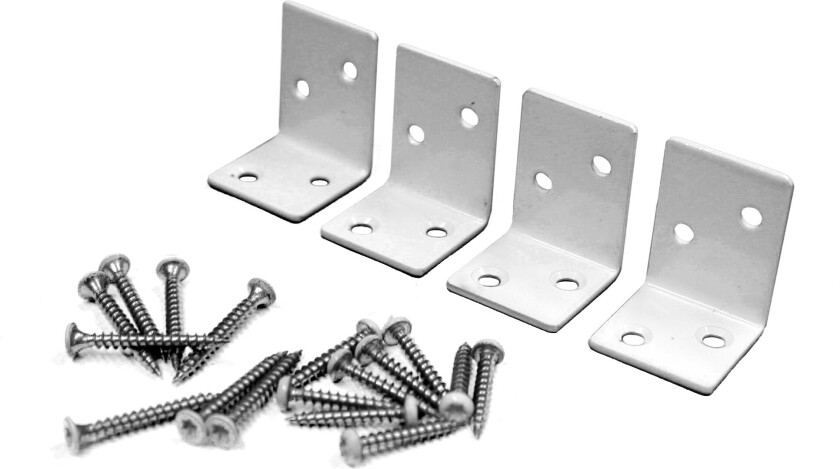 BESLAG PALMAKO 4 PK HVIT