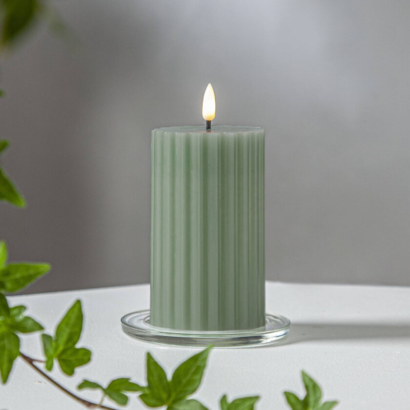 LED Kubbelys Flamme stripe