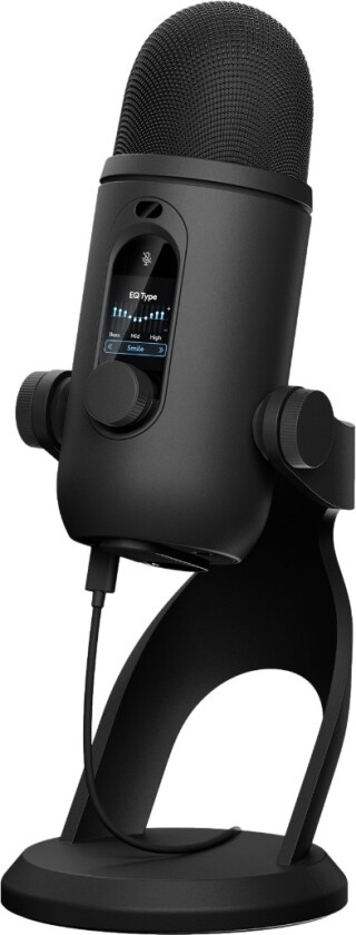 Bilde av G Blue Yeti 2 USB-gamingmikrofon, svart