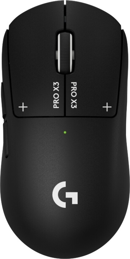 Bilde av G PRO X3 SUPERSTRIKE trådløs gamingmus, Midnight Black