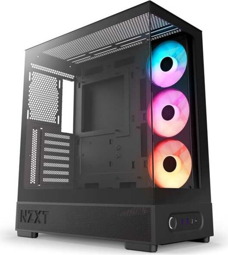 S5 RGB (2026) - All Black - Kabinett - Miditower - Svart