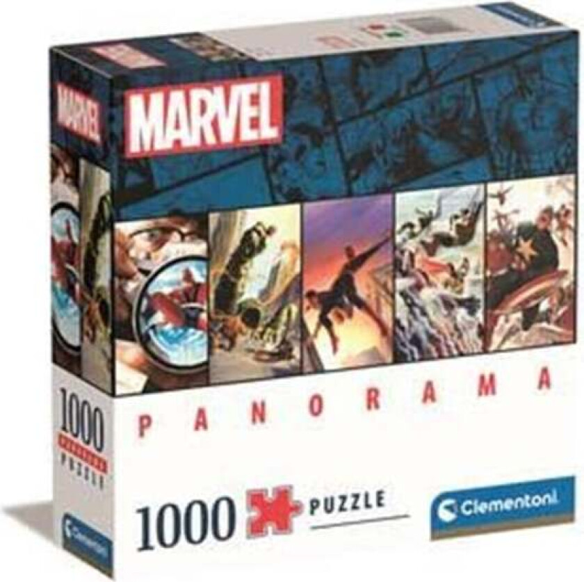 Marvel Square Box Panorama Puzzle (80) 1000 pieces 2D Puslespill