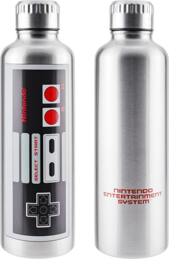 - NES Metal Water Bottle - Vannflaske