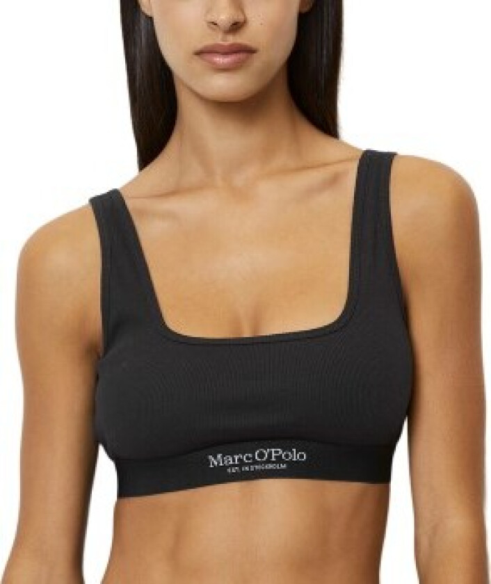 Marc O Polo Pullover Bralette BH Svart bomull Small Dame