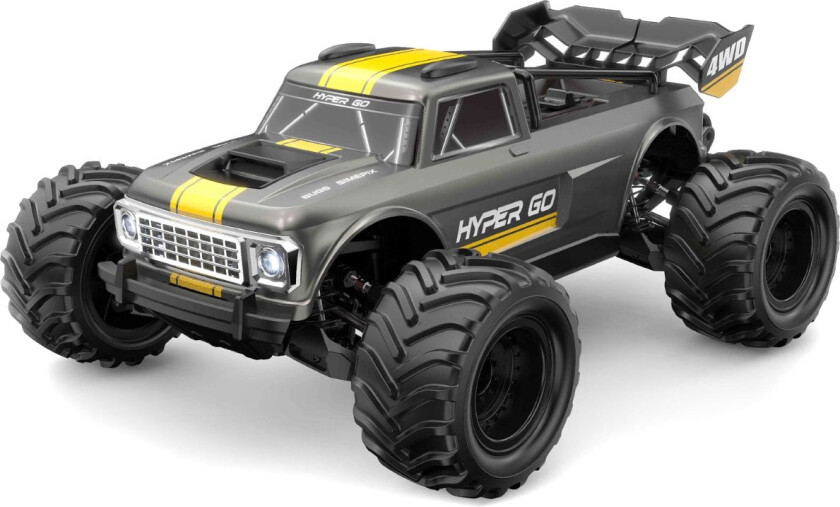 Bilde av MJX Hyper Go Brushless Truck 1/10 Grey - Komplett