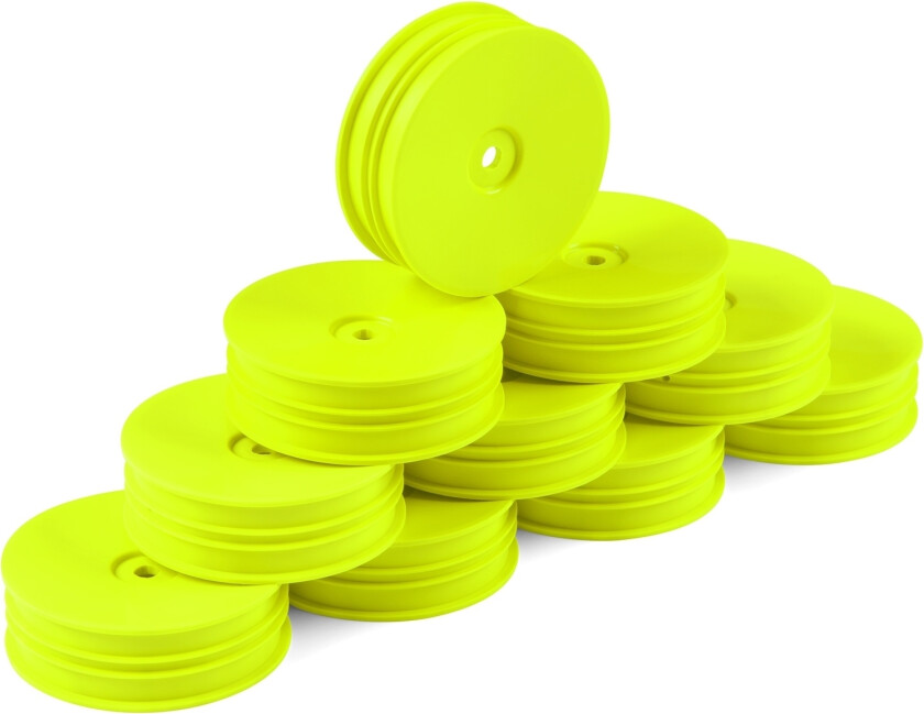 HUDY 1/10 Off-Road Wheel 2WD - Front - N - Yellow