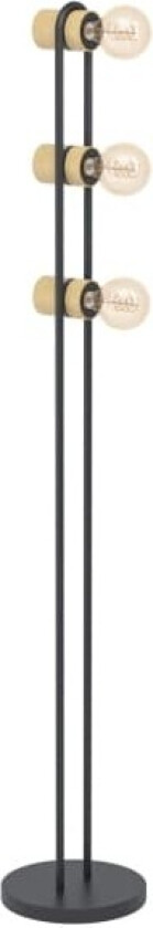 Chieveley, Soverom, Spise rom, Stue, Sort, Brun, IP20, Stål, Tre, II, E27