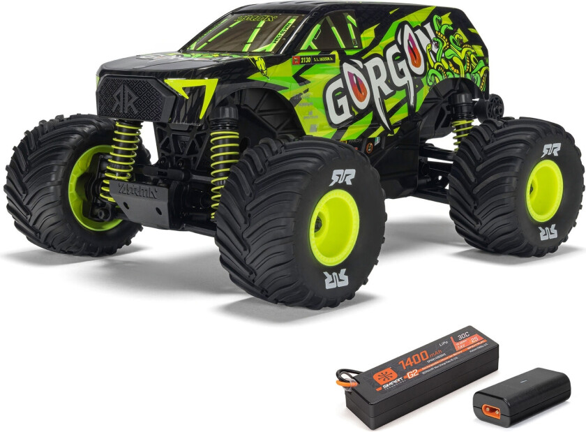 Bilde av ARRMA Gorgon Grom 1/16 4WD Yellow - Komplett