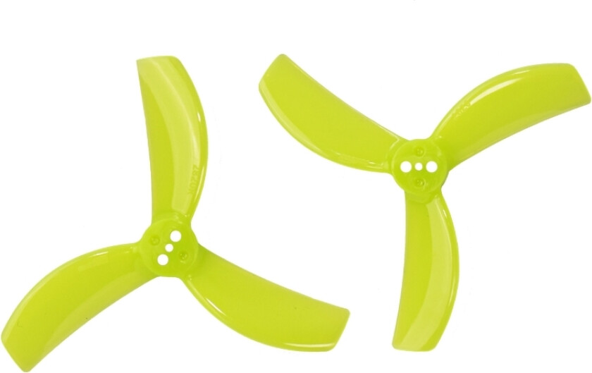 Gemfan 71mm 2820-3 (1.5mm) 3-Blade Green (4)