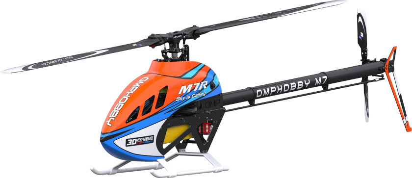 OMP Hobby M7R KIT Helikopter m/blader - Orange