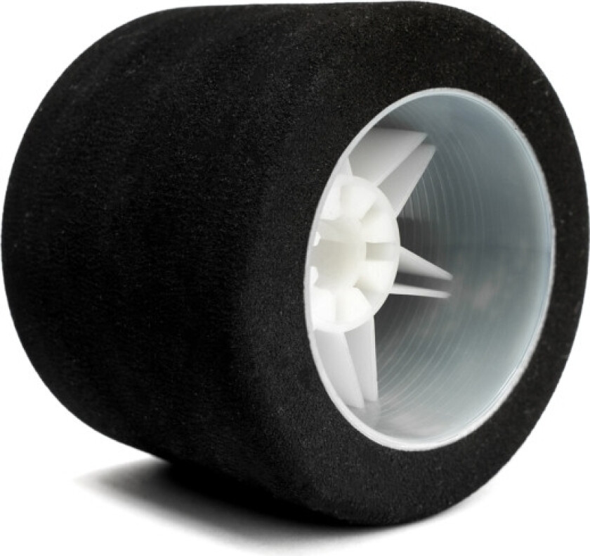 Hotrace 1/8 Rear Foam Shore 35 78mm w/Rims (2)