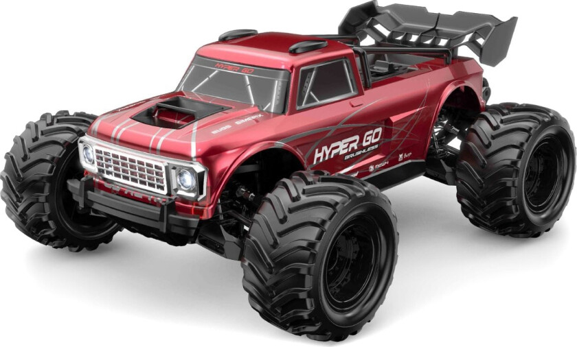 MJX Hyper Go Brushless Truck 1/10 Red - Komplett