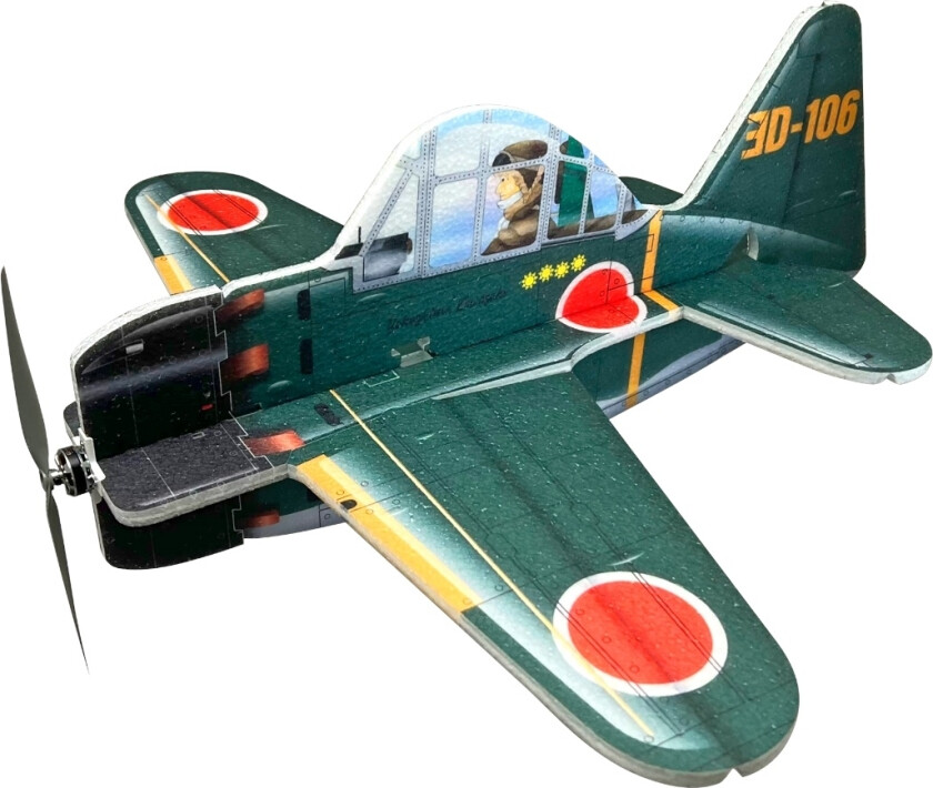 RC-Factory RCF Cartoon Warbirds EPP Kit - Zero