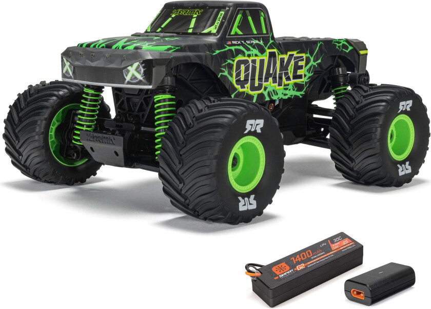 ARRMA Quake Grom 1/16 4WD Green - Komplett