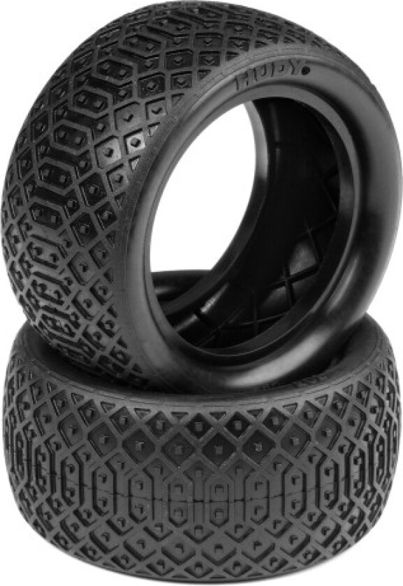 HUDY 303 - 1/10 Tire 2/4WD Rear Dirt S (2)