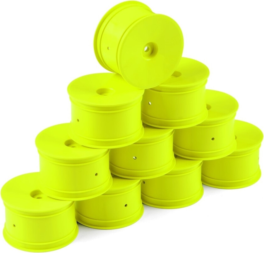 HUDY 1/10 Off-Road Wheel 2WD/4WD - Rear Yellow