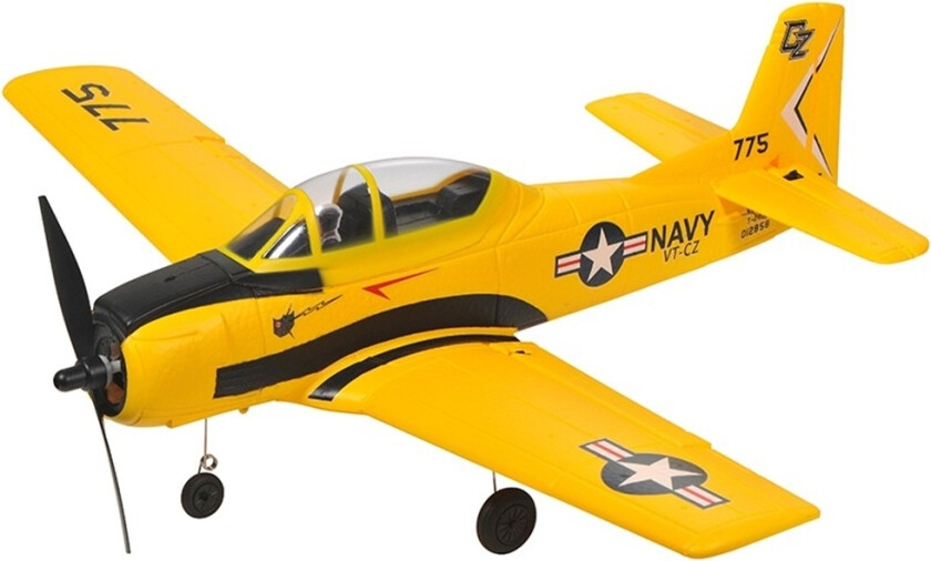 Top RC Hobby T-28 450mm Gyro Gul RTF