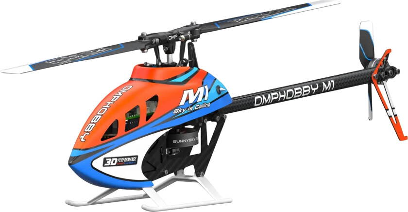 OMP Hobby M1 V3 PRO BNF Helikopter - Orange