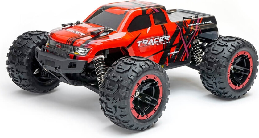 FTX Tracer 1:16 4WD Truggy Red Børsteløs Komplett