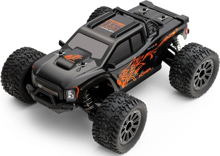 Bilde av WLToys Monster 164018 1/16 4WD Black