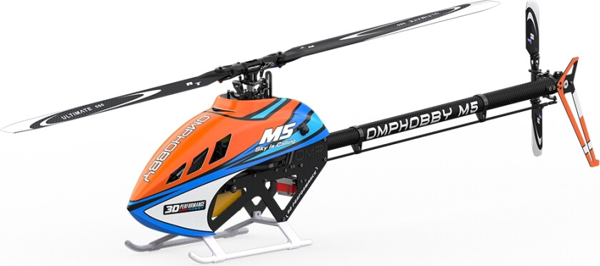 Bilde av OMP Hobby M5 KIT Helikopter m/blader - Orange