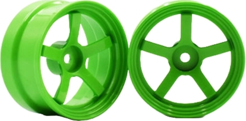 ReveD Competition Wheel DP5 Offset +6 Green (2)