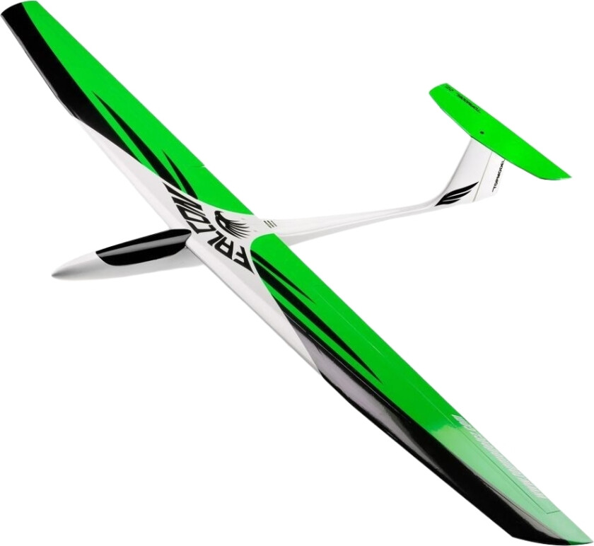 Bilde av TopModel Falcon Electro Glider 1.5m ARF Green