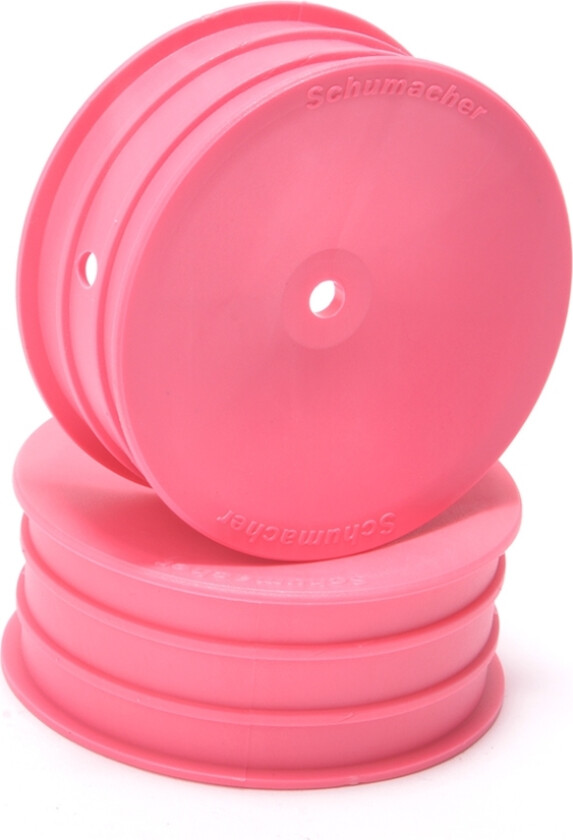 Schumacher U8687 Wheel Front - 2WD Pink 1/10 (2)