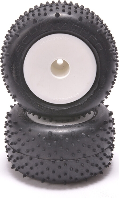 Schumacher Mini Spike Truck Silver - 1 par