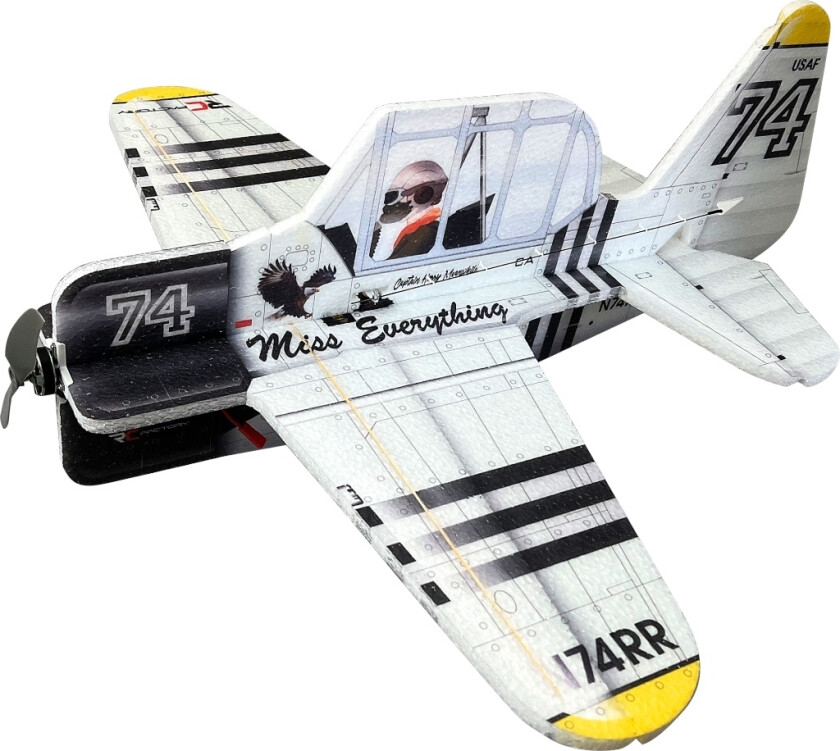 Bilde av RC-Factory RCF Cartoon Warbirds EPP Kit - Texan