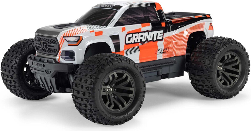 ARRMA Granite Mega 665 Brushed 4WD Orange - RTR