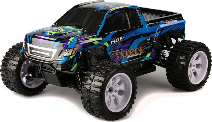 Bilde av HSP Brontosaurus 1:10 Blue Monster :: Komplett
