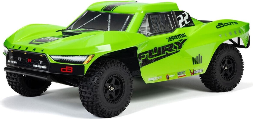ARRMA Fury Mega 550 2WD Green - RTR