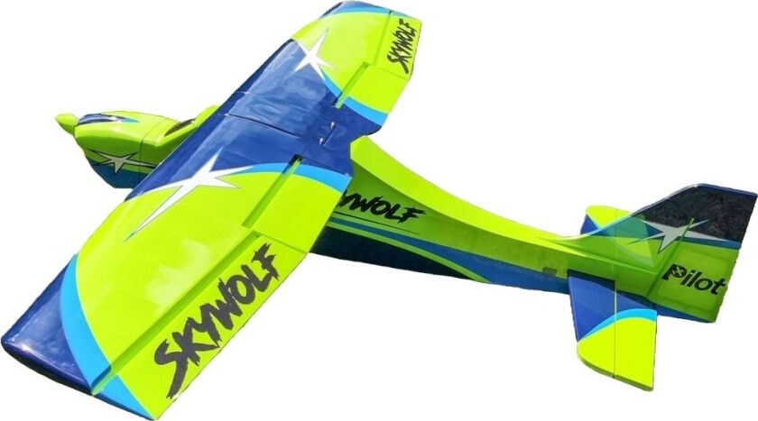 Bilde av Pilot-RC Skywolf V2 88inch ARF - Green/Blue