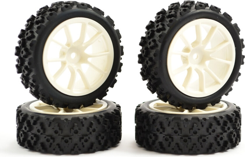 Fastrax 1:10 Dekksett - Rally X 4stk.