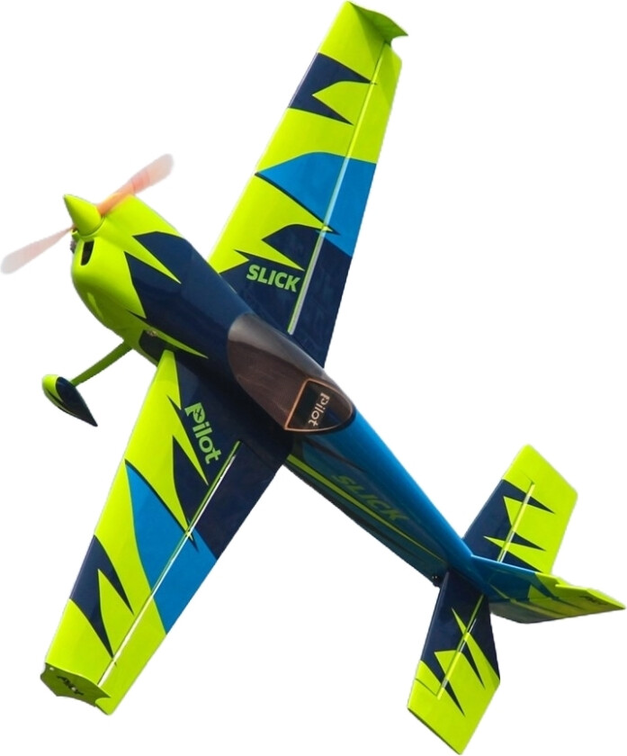Bilde av Pilot-RC Slick 74inch ARF - Green/Blue