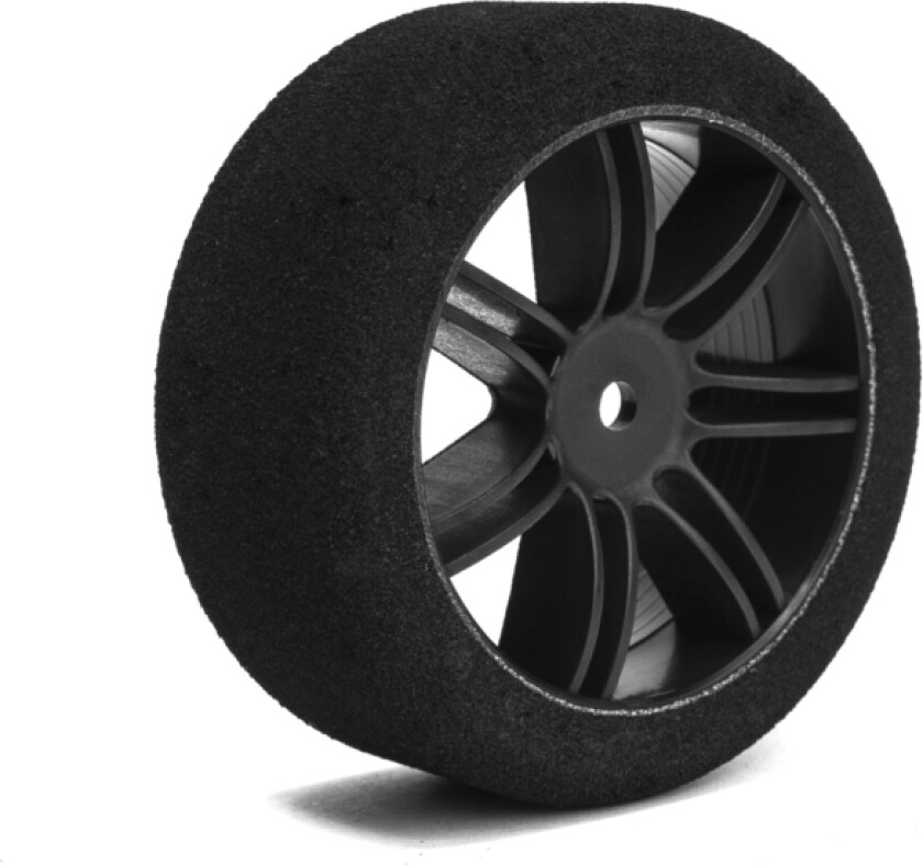 Hotrace 1/10 Front Foam Shore 35 Carbon Rims (2)