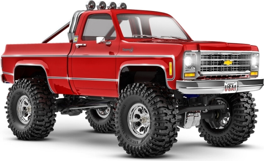 Traxxas TRX-4M K10 High Trail Rød 1/18 RTR