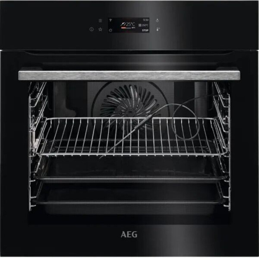 Innebygget Stekeovn Sort Bxp8000b