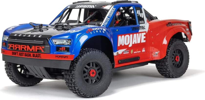 ARRMA Mojave 4S 4WD Desert Truck RTR Blå/Rød