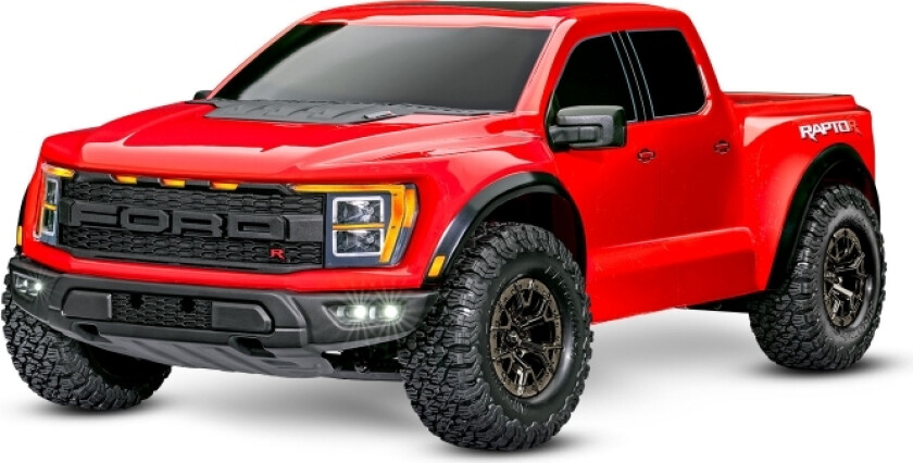 Traxxas F-150 Raptor 4WD TSM TQ RTR Red