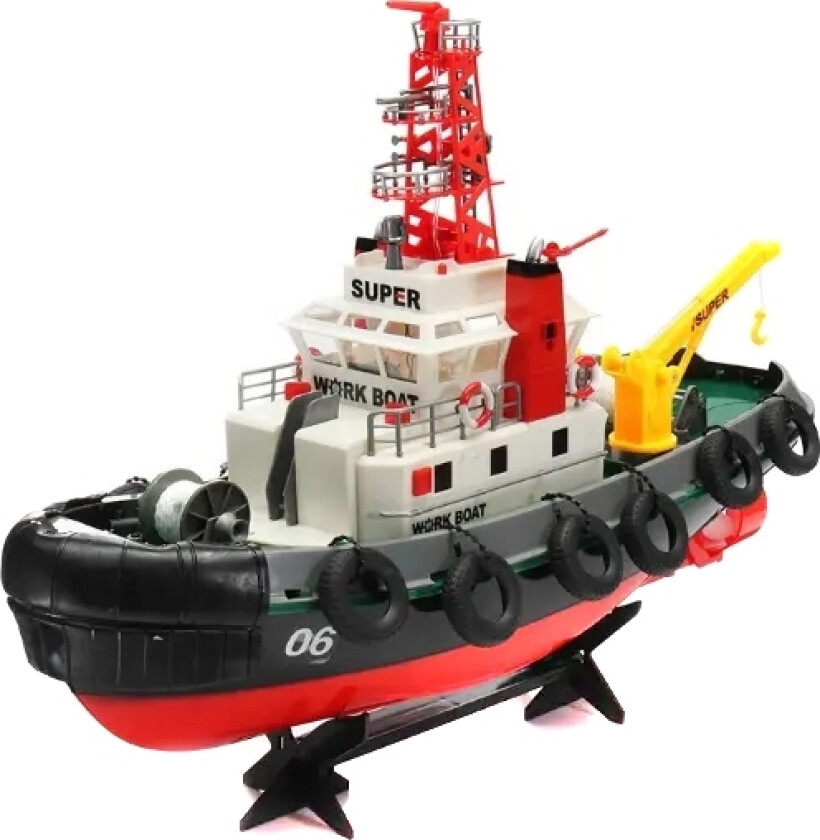 Bilde av Heng Tug Boat - Radiostyrt Slepebåt m. vannkanon
