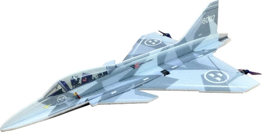 RC-Factory RCF FUN Gripen EPP Twin-Engine Grey