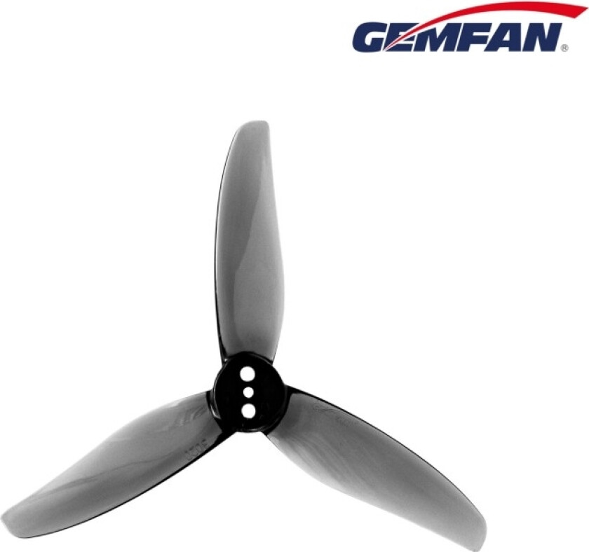 Gemfan Hurricane 3 Blade 3020 Clear Gray