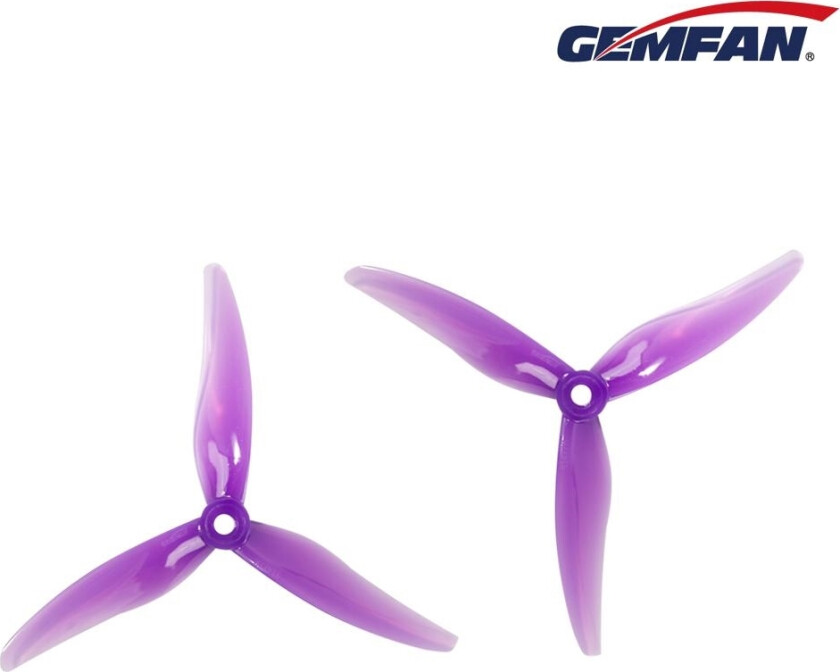 Gemfan Hurricane 3 Blade 51477 Purple