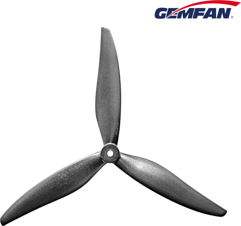 Gemfan 3 Blade 8040 Carbon Nylon Black
