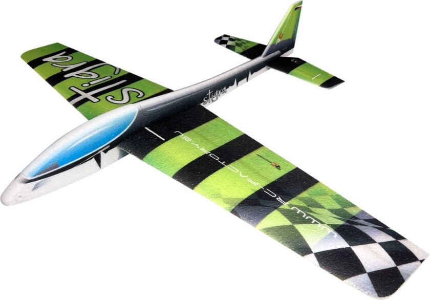 RC-Factory RCF Stigra Glider EPP Kit - Green