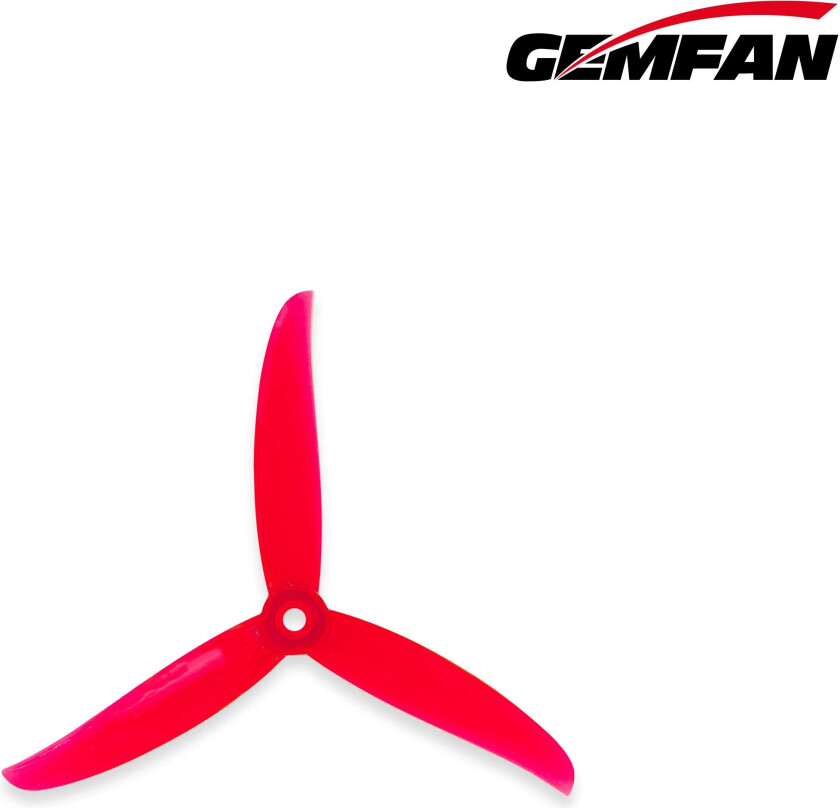 Gemfan Vannystyle 3 Blade 5136 Translucent Red