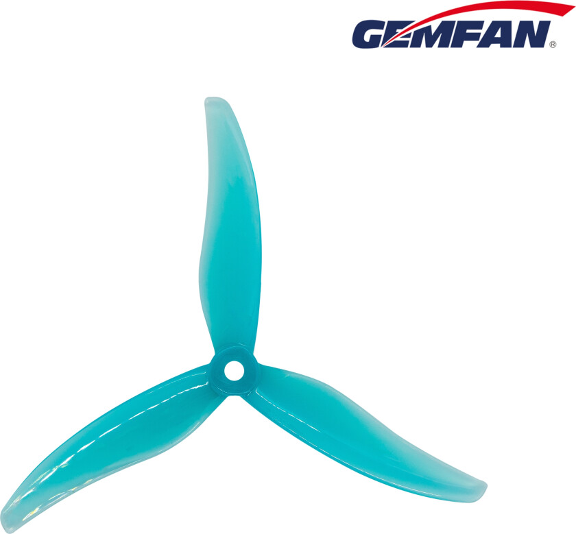 Gemfan Hurricane 3 Blade 5536 Clear Blue