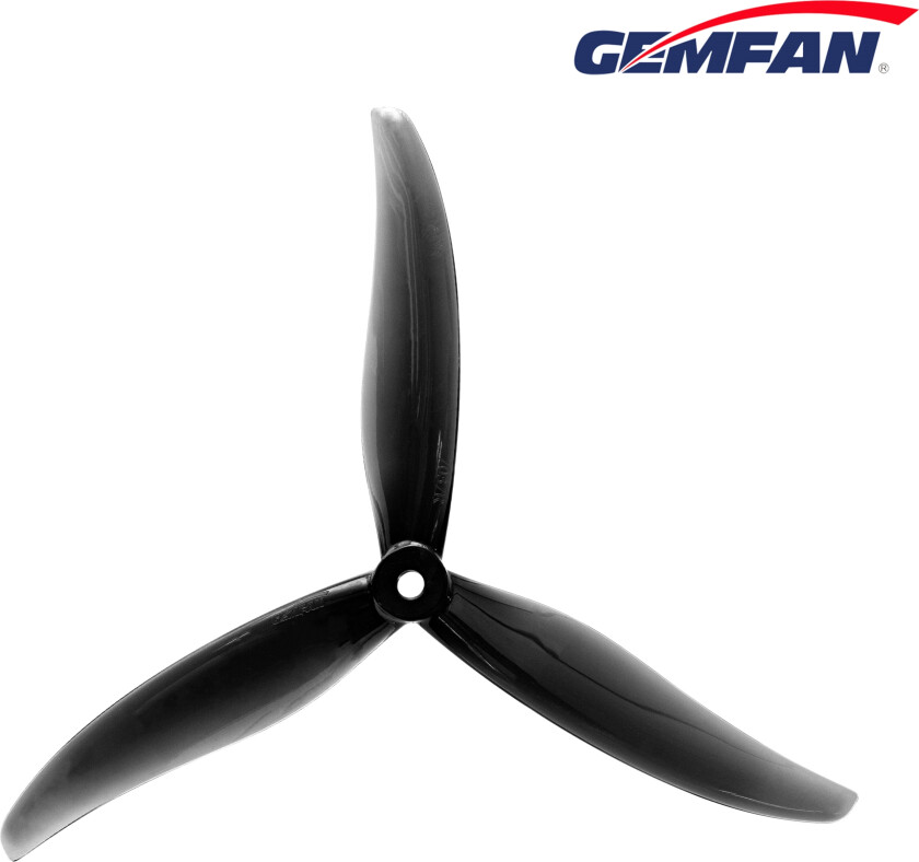 Gemfan Durable Cine 3 Blade 7037 Clear Black